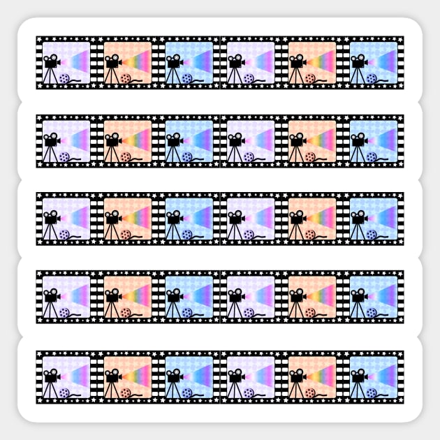 Movies and colors Sticker by cocodes